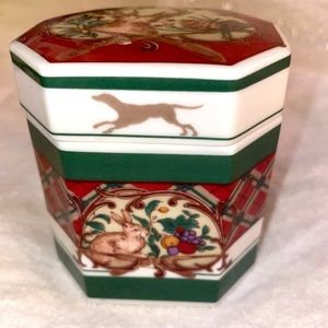 Trinket box is Noritake brand